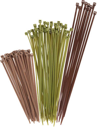 ALLEN CABLE TIES 100 PK GRN/BRN