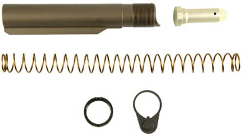 Aero Precision Enhanced Carbine Buffer Kit Buffer Tube Complete Assembly Anodized Finish Kodiak Brown Fits Ar10 Aprh
