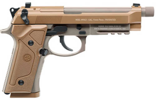 RWS/Umarex Beretta M9A3 Full-Auto Air Pistol 177 BB Flat Dark Earth Finish BLOWBACK Action 18Rd 2253024