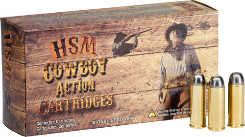 HSM 45 Cowboy Special 200Gr Hard Lead RNFP 50Rd 10Bx/Cs
