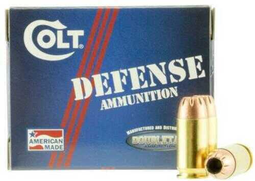 DoubleTap Ammunition Colt Defense, 45 ACP, 230Gr, Jacketed Hollow Point, 20 Round Box