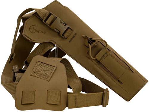 Cole-tac VW202 Varmint Wrangler Pistol Holder Chest Coyote Brown Left Hand