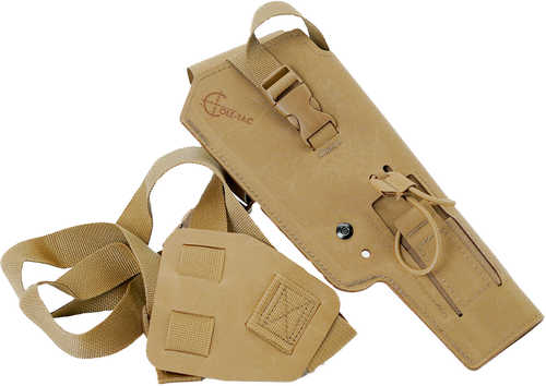 Cole-tac VW212 Varmint Wrangler Pistol Holder Coyote Brown Left Hand