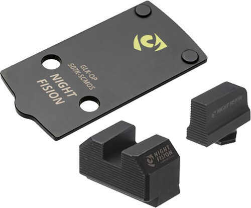 Night FISION Optic Plate & Blank Sight Combo 507K Hellcat