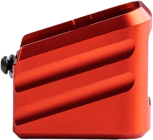 Cross Armory CRG+0Meg19Rd Magazine Extension Fits Glock 19/23/32 Gen 1-5 Red Aluminum