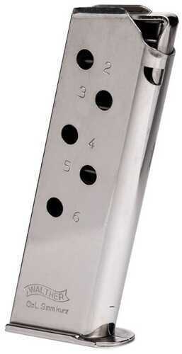 Walther Arms Mag PPK/S 32ACP 8Rd Nickel  5136818