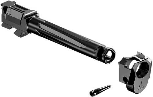 Radian Weapons R0881 Ramjet & Afterburner Combo 9mm Luger Compatible W/Glock 17 Gen3 Black Stainless Steel