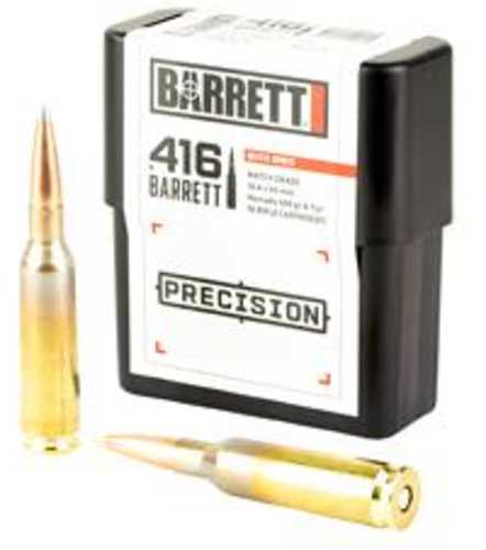 Barrett Firearms Ammo 416 Barrett 500Gr A-Tip 10Rd