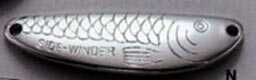 Acme Sidewinder Spoon 1/5 Silver Md#: S150-N