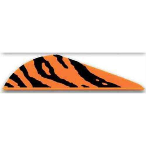 BohnIng Blazer Vanes 100Pk Orange Tiger 2In