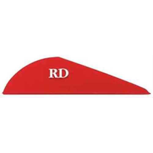 BohnIng Blazer Vanes 100Pk Red 2In