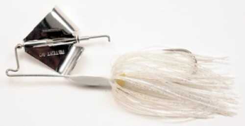 Boogerman Buzz Bait 3/8 Pearl White/Silver Md#: B38-02