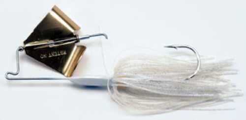 Boogerman Buzz Bait 1/4 Pearl White/Gold Md#: B14-04