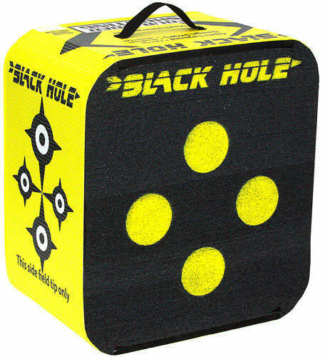 Block Black Bow Target B20 20X20X16