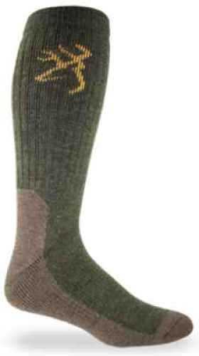 Browning Socks Boot Olive Size : Large Heavy Weight