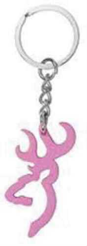 Brn BUCKMARK Logo KEYCHAIN Pink