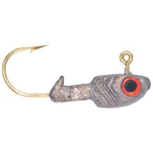 Bass Assassin Jighead 1/4Oz 4Pk Lead/Red Eye Md#: JA07001