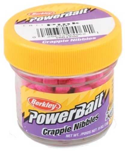 Berkley Crappie NIBBLES 1Oz Pink