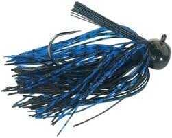 Buckeye Football Jig 3/4Oz Black Blue Md#: BFBJ34BB