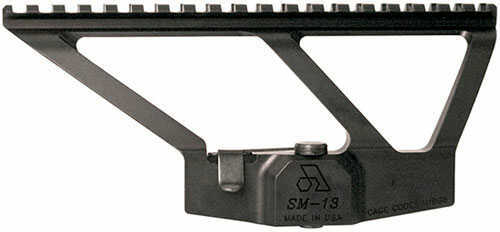 Ars Mount 7.625" Offset Picatinny Rail Play 1Pc Quick Release Low Profile