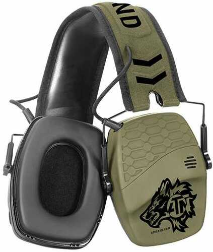 ATN TIMNODN335X X-Sound Hearing Protector 22 Db OD Green With BlueTooth