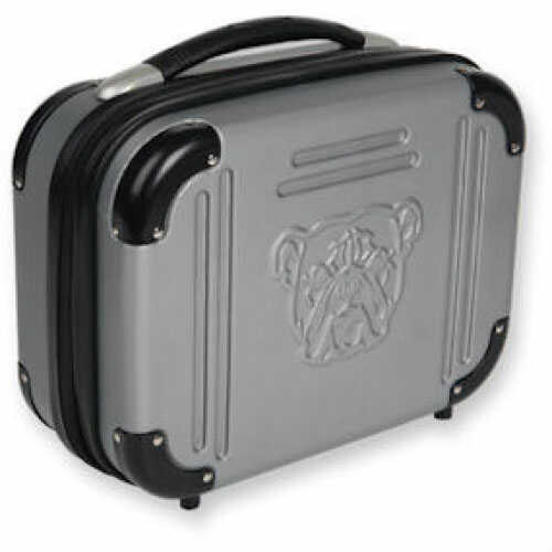 Bulldog BD580 Molded Double Pistol Case ABS Poly Textured 8.5"X11.5"X5" Gray/Blk