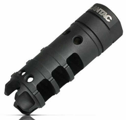 LanTac USA LLC Drakon Muzzle Brake 762X39 14X1 Fits AK Rifles And Variants Hardened Milspec Steel Black Nitride Finish D