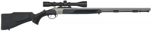 Traditions Vortek Striker Fire 50 Cal 209 Primer 28" Stainless Cerakote Black Synthetic Stock 3-9X40 Scope