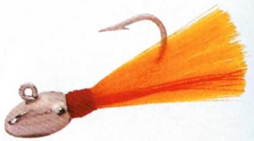 Bomber Nylure Pompano Jig 1/4Oz 3Pk Chrome/Yellow Md#: BSWGPOMPN14My