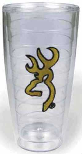 Browning Tumbler Gold Buckmark - 16Oz