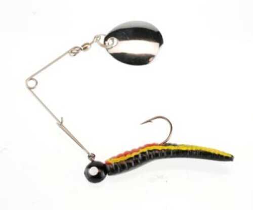 Johnson Beetle Spin 1/8oz Blk Yel Stripe/Red Belly