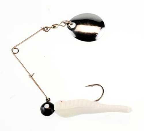 BERK BTL SPIN 1/16 WHT RED DOT
