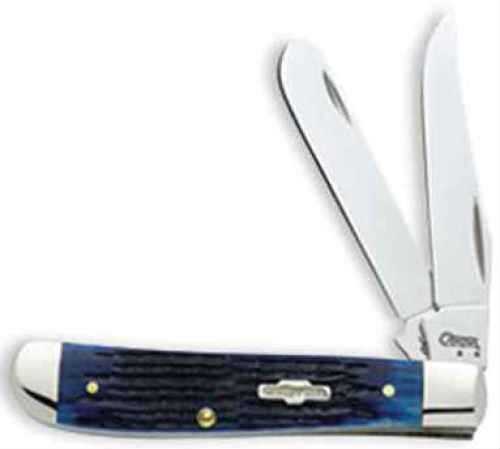 Case Knife Blue Bone Mini Trapper