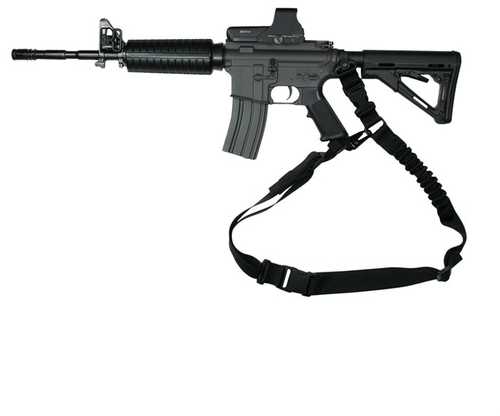 Specter Gear Convertible 1 Point Tactical Sling Nylon, Black