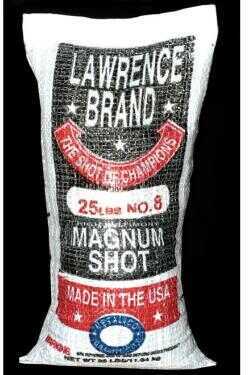 Lawrence Magnum Lead Shot #8 25Lbs Bag