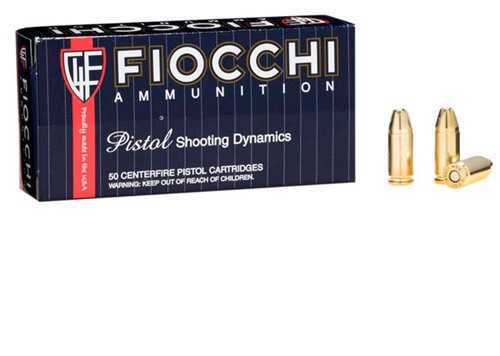 9mm Luger 124 Grain Hollow Point 50 Rounds Fiocchi Ammunition