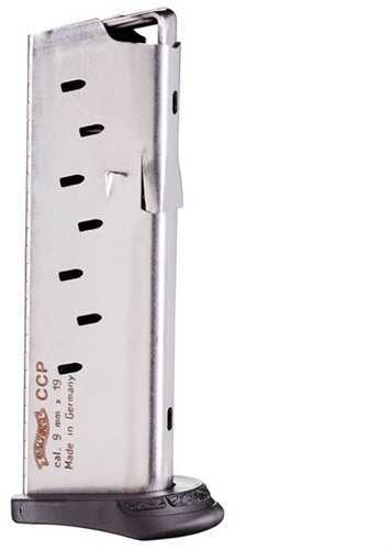 Walther Magazine 9MM 8Rd Fits CCP Black 50860002
