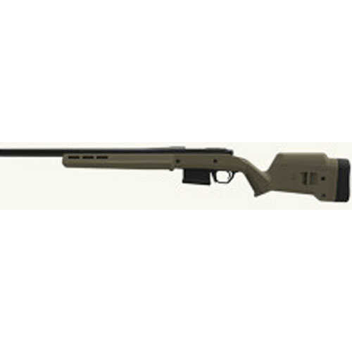 Magpul Mag495-Gry Hunter 700 Short Action Stock Remington 700 Reinforced Polymer/Anodized Aluminum Gray M-LOK slots