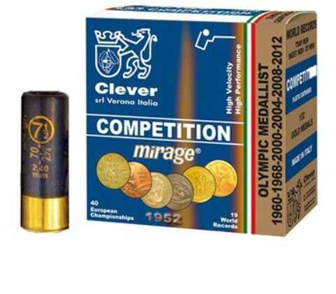 12 Gauge 2-3/4" Lead 7-1/2  1 oz 250 Rounds Clever Shotgun Ammunition