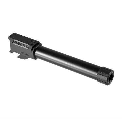 SilencerCo AC859 Threaded Barrel 5" 9mm Luger, Black Nitride Stainless Steel, Fits Sig P226