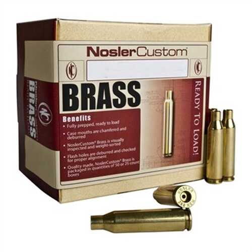 Nosler 270 Weatherby Magnum Brass 50/Box