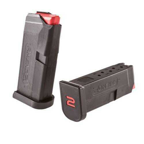 Amend2 A2 Magazine for Glock 43 Cal 9mm Luger 6 Rounds