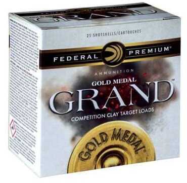 12 Gauge 2-3/4" Lead #8  1-1/8 oz 25 Rounds Federal Shotgun Ammunition