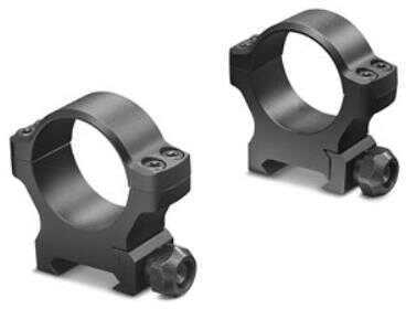 Leupold 175119 BackCountry Cross-Slot Ring Set 30mm Diam Low Aluminum Black Matte