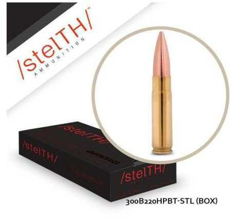 300 AAC Blackout 220 Grain Boat Tail Hollow Point 20 Rounds Ammo Inc Ammunition
