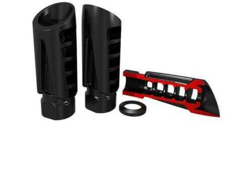 Hiperfire Hipercomp Muzzel Compensator 5.56MM Black Crush Washer Included 1/2X28 Muzzle Thread HPC 556C