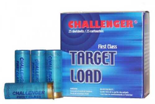 12 Gauge 2-3/4" Target #8  1-1/8 oz 25 Rounds Challenger Shotgun Ammunition