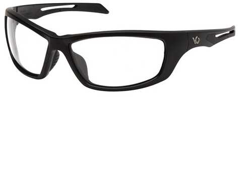 Pyramex VGSB1310T Howitzer Glasses Clear Lens Black Frame