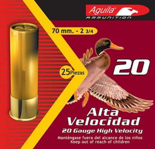 20 Gauge 2-3/4" Lead 7-1/2  1 oz 25 Rounds Aguila Shotgun Ammunition