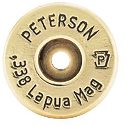 Peterson Unprimed Cases 338 LAPUA 50Pack 10Bx/Cs